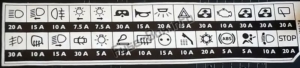 Fuse Box Diagram Renault Espace IV 2003 2014