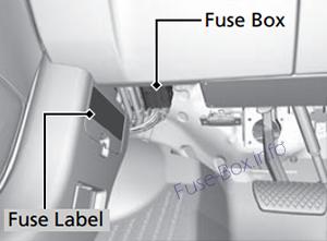 Fuse Box Diagram Acura Mdx Yd3 2014 2018
