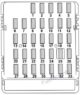 Fuse Box Diagram Subaru Outback (2010-2014)