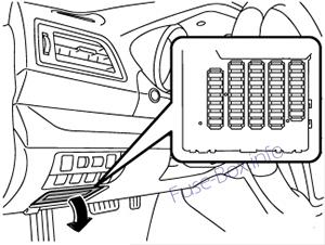 Subaru Legacy (2015-2019...) 2013 subaru legacy fuse diagram 