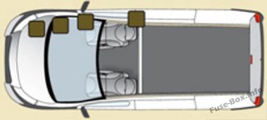 Detachable Towbar 7p Bypass Relay for Citroën Jumpy Van 2007-16 13151/C_H1