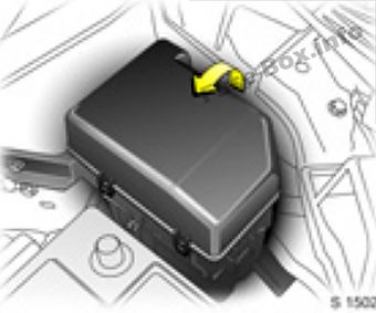 Fuse Box Diagram Opel/Vauxhall Agila B (2008-2014)
