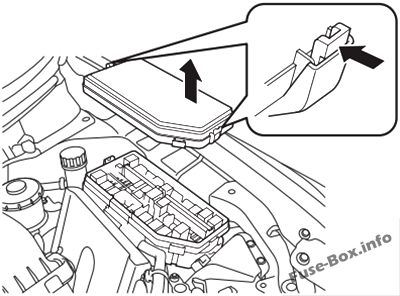 Honda Civic (2012-2015) 2012 civic interior fuse box diagram 