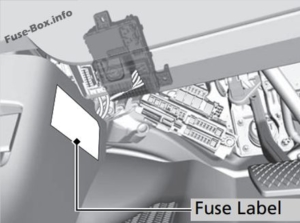 Fuse Box Diagram Honda Odyssey (2018-2019..)