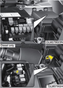 Fuse Box Diagram Hyundai ix35 (2010-2015)