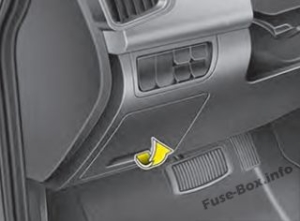 Fuse Box Diagram KIA Rio (UB; 2012-2017)