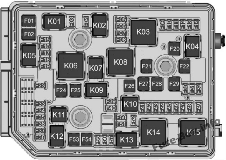 gmc engine compartment diagram