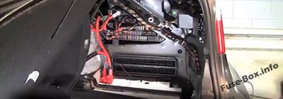 BMW 5-Series (E60/E61; 2003-2010) k9 alarm diagram 