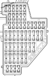 Fuse Box Diagram Volkswagen Passat B6 (2005-2010)