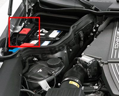 Scatola prefusibili motore: Mercedes-Benz SLS AMG (2011-2015)