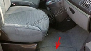 Fuse Box Diagram Fiat Ulysse II (2003-2010)