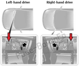 Fuse Box Diagram Ford Fusion (EU model) (2002-2012)