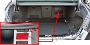 Fuse Box Diagram Audi A8 / S8 (D4/4H; 2011-2017)