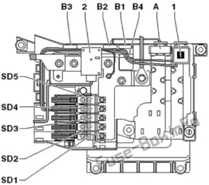 Блок предохранителей ауди q7