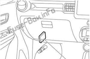 Fuse Box Diagram Suzuki Ignis (2016-2019-..)