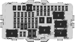 Fuse Box Diagram Chevrolet Volt (2016-2019..)