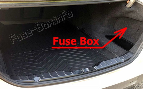 Fuse Box Diagram Bmw 5 F11  F07  F18  2011