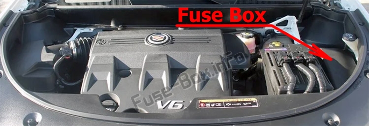 Fuse Box Diagram Cadillac Srx  2010