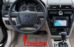 Fuse Box Diagram Ford Fusion (2006-2009)