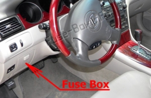 Fuse Box Diagram Lexus ES300 / ES330 (XV30; 2001-2006)