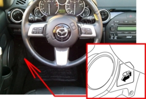 Fuse Box Diagram Mazda MX-5 Miata (NC; 2006-2015)