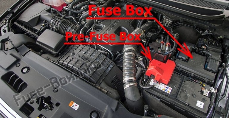 Fuse Box Diagram Ford Everest (2015-2019..)