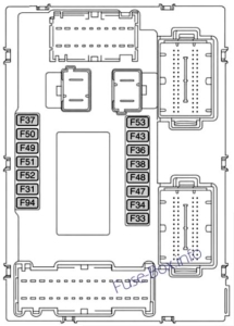 Fuse Box Diagram Jeep Compass (MP/552; 2017-2021..)