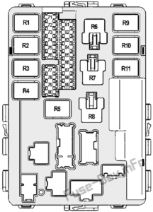 Fuse Box Diagram Nissan 350Z (2003-2008)