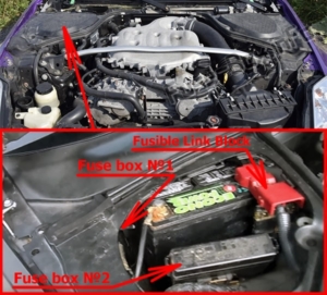 Fuse Box Diagram Nissan 350Z (2003-2008)