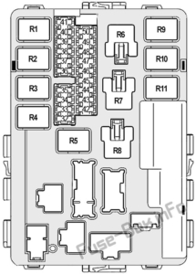 Fuse Box Diagram Nissan Altima (L31; 2002-2006)