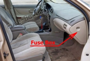 Fuse Box Diagram Oldsmobile Intrigue (2000-2002)