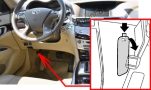 Fuse Box Diagram Infiniti M37 / M56 (Y51; 2010-2012)