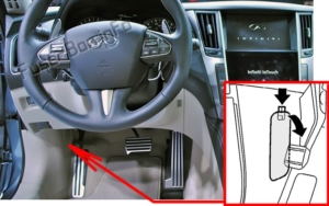 Fuse Box Diagram Infiniti Q50 (V37; 2013-2015)