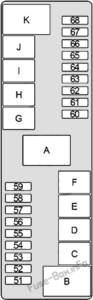 Fuse Box Diagram Infiniti i30 (A32; 1995-1999)