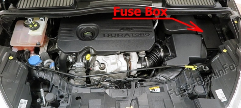 Fuse Box Diagram Ford C-MAX (2015-2019)